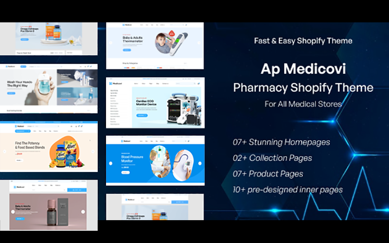 TM Medicovi - Pharmacy Store Shopify Theme