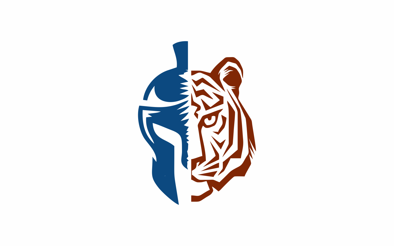 Spartan Lion Logo Template