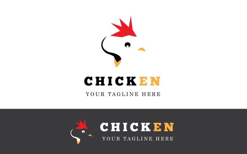 CHICKEN LOGO DESIGN TEMPLATE Logo Template