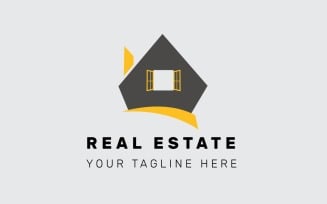 Creative Real Estate Agency Logo Template
