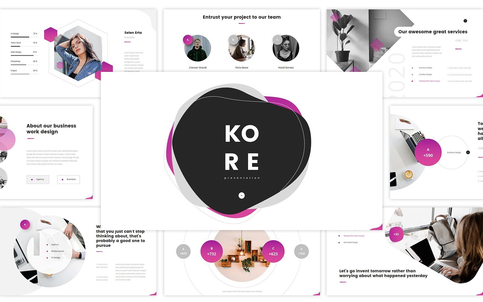 Kit Graphique #272977 Business Template Divers Modles Web - Logo template Preview