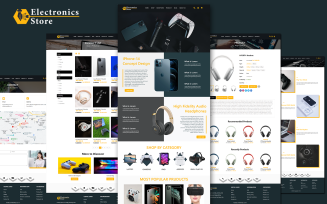 Electronics Store HTML5 Responsive Template