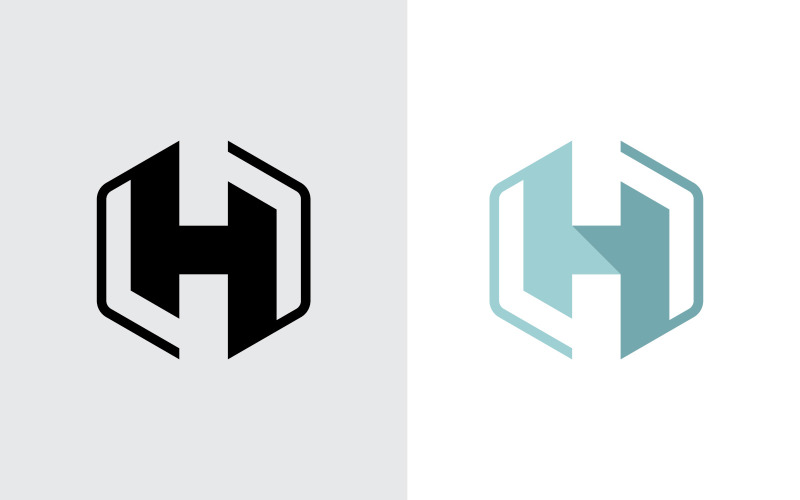 H letter logo icon design template element V4 Logo Template