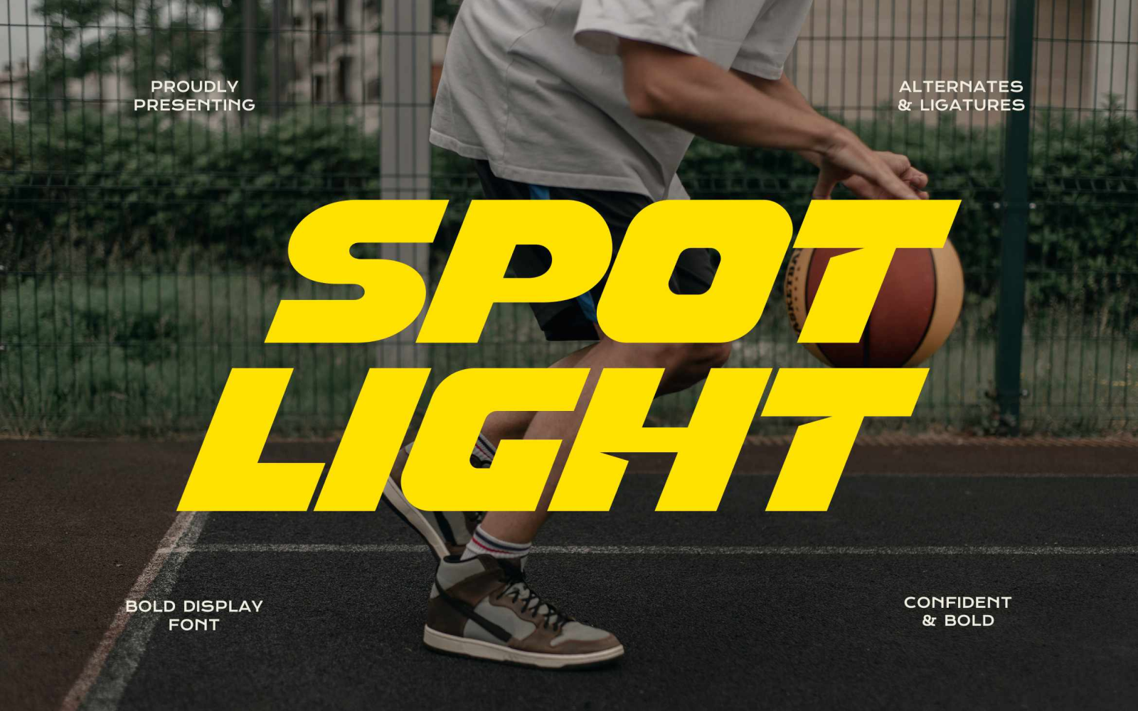 Spot Light Wide Modern Font