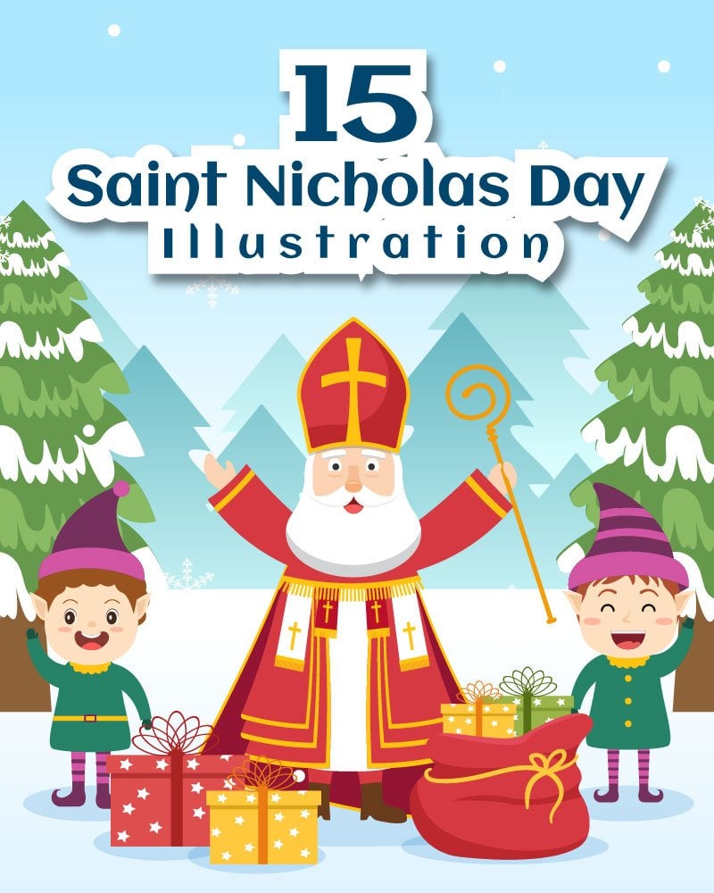 Kit Graphique #273043 Sinterklaas Saint Divers Modles Web - Logo template Preview