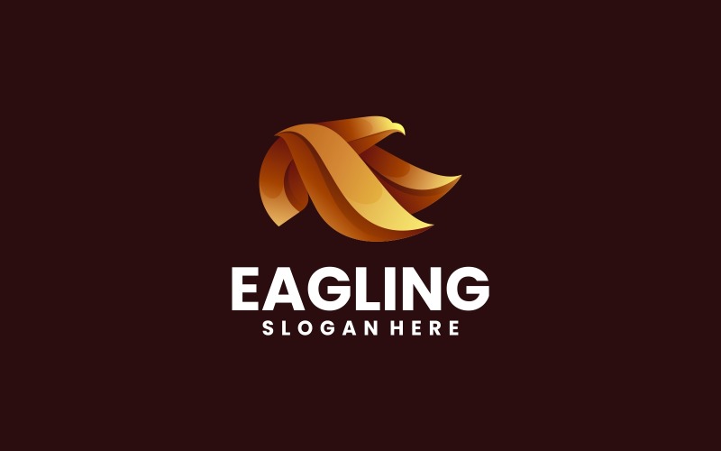 Eagle Gradient Logo Style Vol.3 Logo Template
