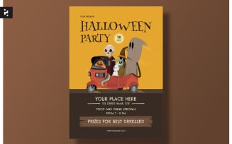 Halloween Flyer Party Template