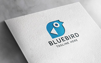 Professional Blue Bird Logo