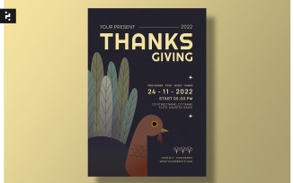 Thanksgiving Template Flyer