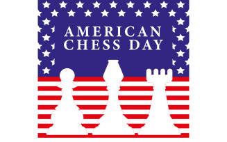 American Chess Day Design Template 02
