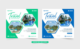Dream Vacation Planner Template Vector
