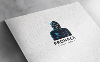 Professional Hacker and Coder Logo