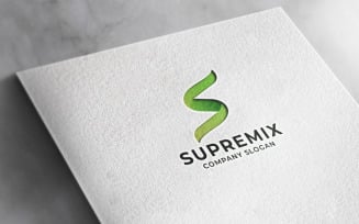 Professional Supremix Letter S Logo