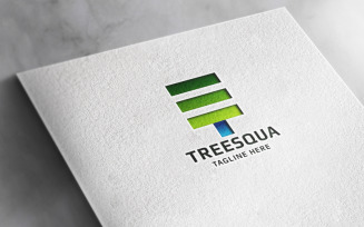 Professional Tree Squa Logo