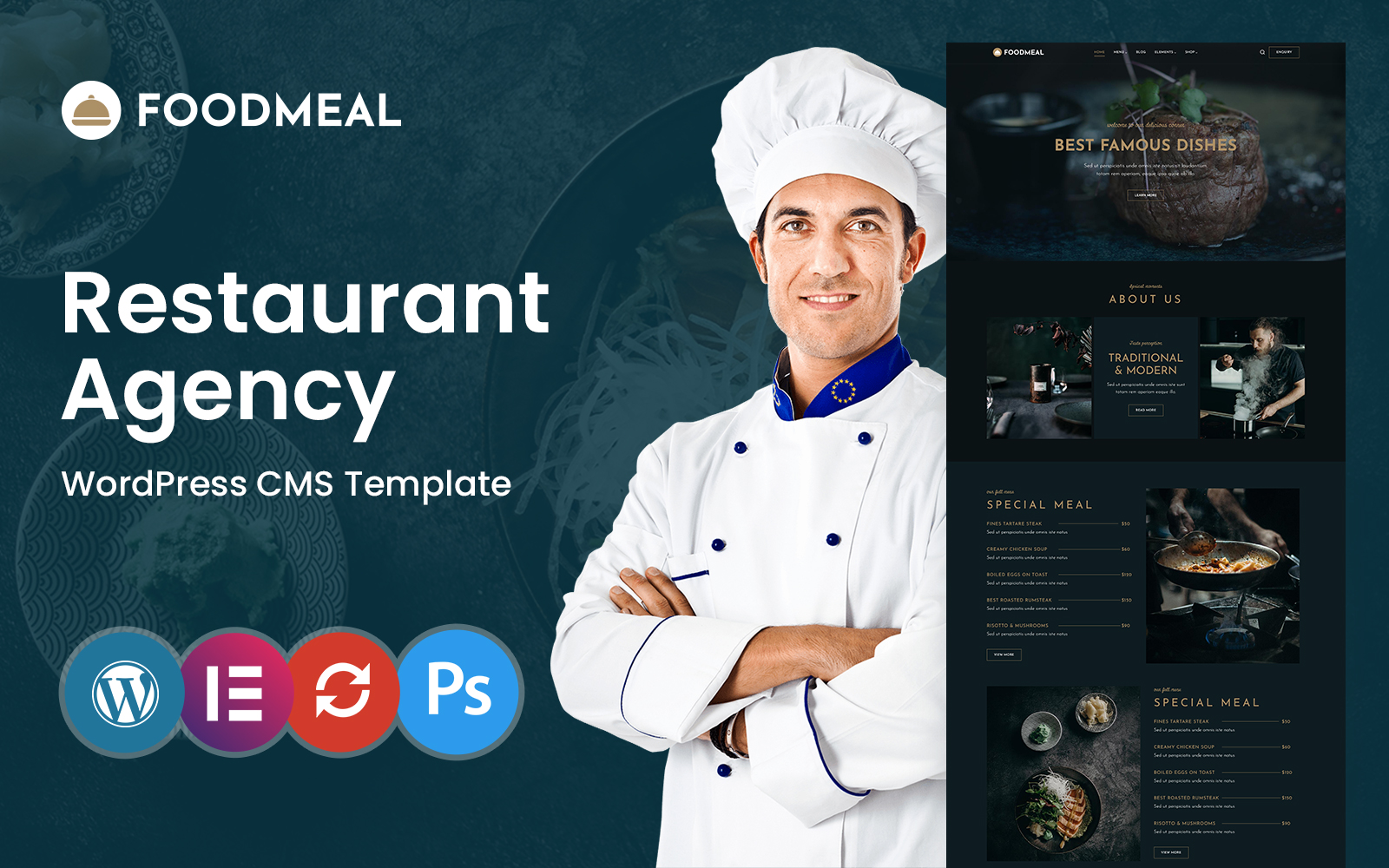 Template #273365 Beverage Cafe Webdesign Template - Logo template Preview