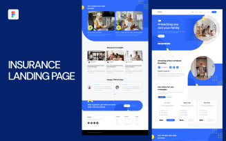 Insurance Landing Page Template