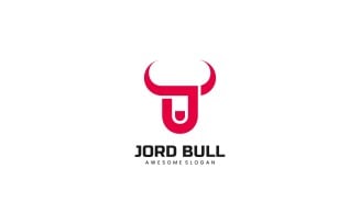 Jord Bull Simple Logo Style