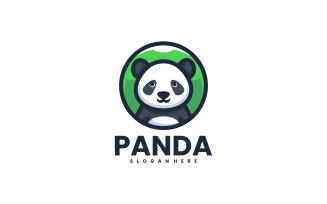 Panda Simple Mascot Logo 1