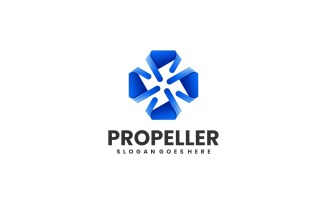 Propeller Gradient Logo 1