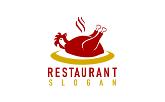 Restaurant Attractive Logo Design Template