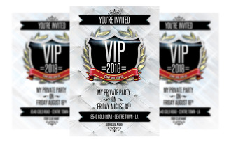 VIP Invitation Flyer Template