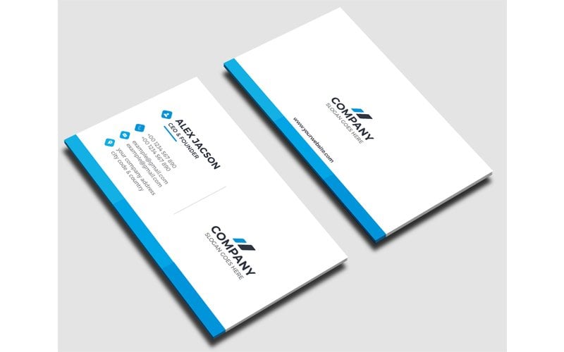 Template #273567 Card Corporate Webdesign Template - Logo template Preview