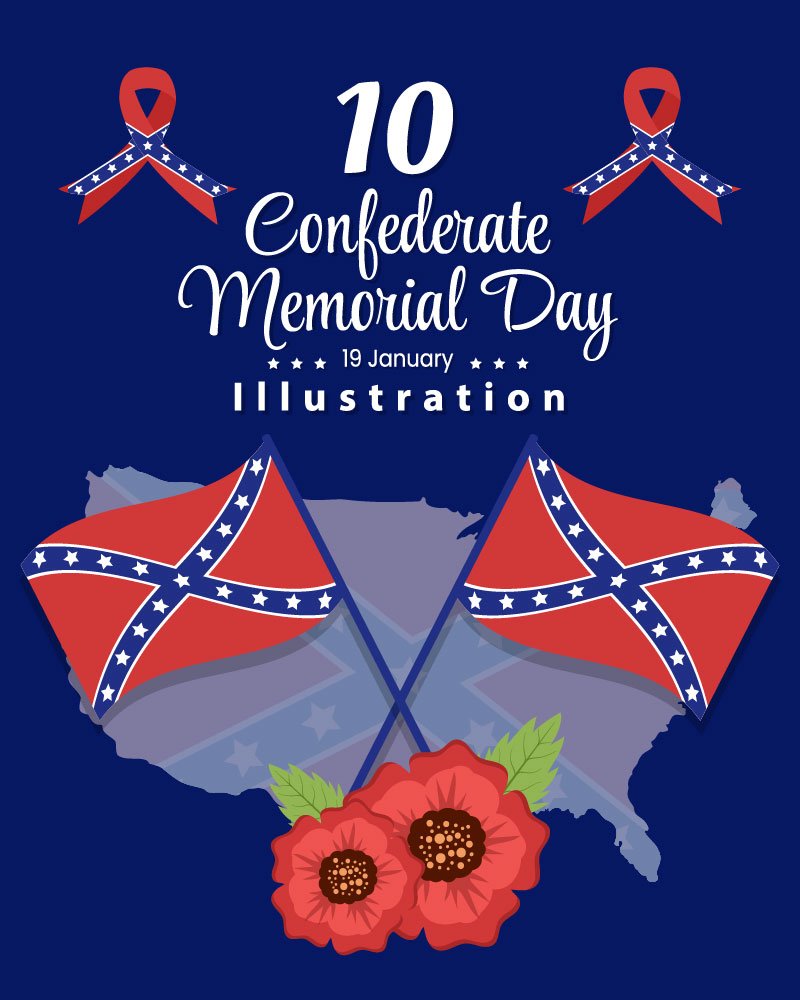 Kit Graphique #273597 Confederate Mmorial Divers Modles Web - Logo template Preview