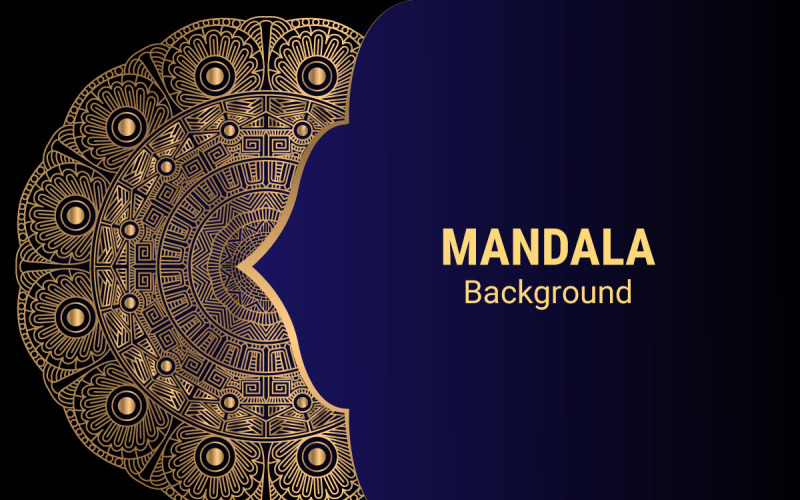 Decorative mandala. Mandala for print, poster, cover, brochure, flyer, banner Background