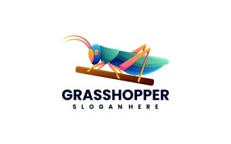 Grasshopper Gradient Colorful Logo style