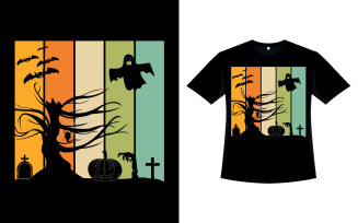 Halloween Spooky T-shirt Design