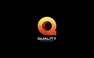Letter Q Gradient Logo Template