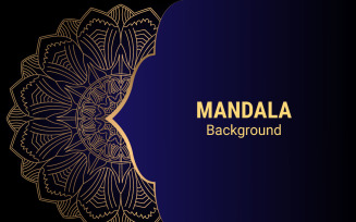 Luxury mandala background ornament decoration