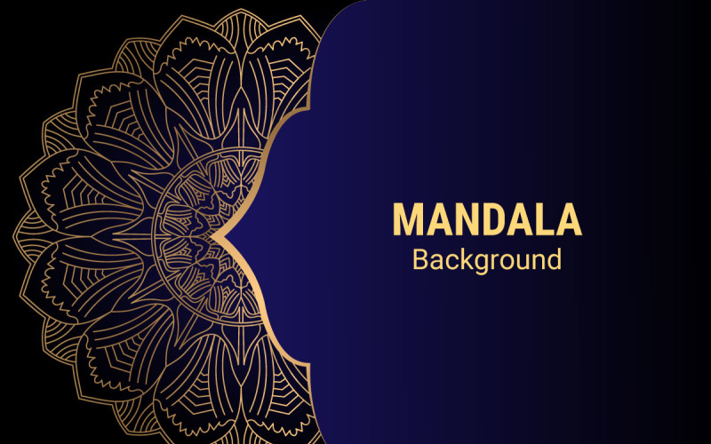 Luxury mandala background ornament decoration Background