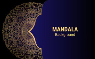 luxury mandala design background