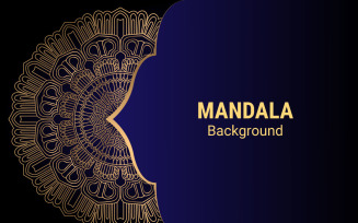 mandala for Henna, Mehndi, tattoo, decoration. Decorative ornament in ethnic oriental style