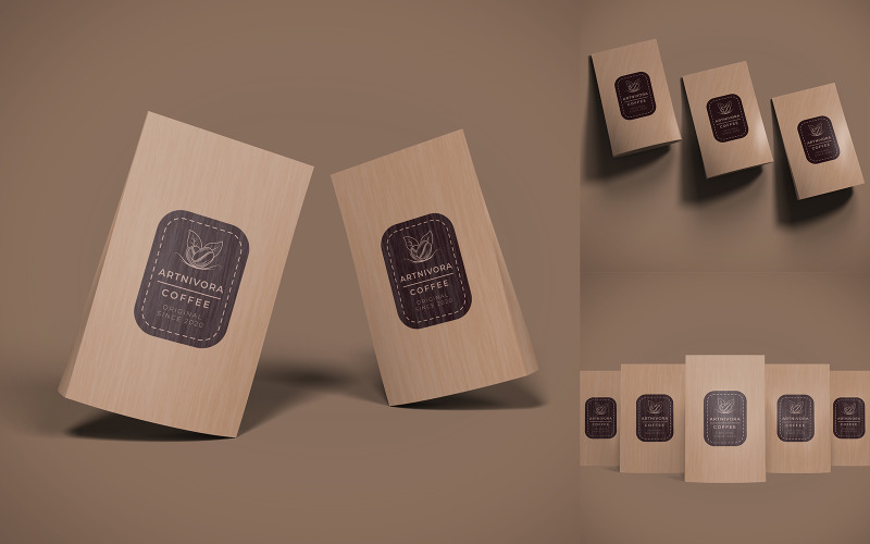 Standing Pouch Mockup Template Product Mockup
