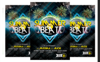 Summer Beat Flyer Template