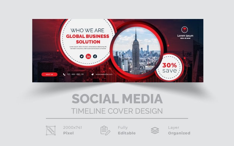 Kit Graphique #273750 Social Template Divers Modles Web - Logo template Preview