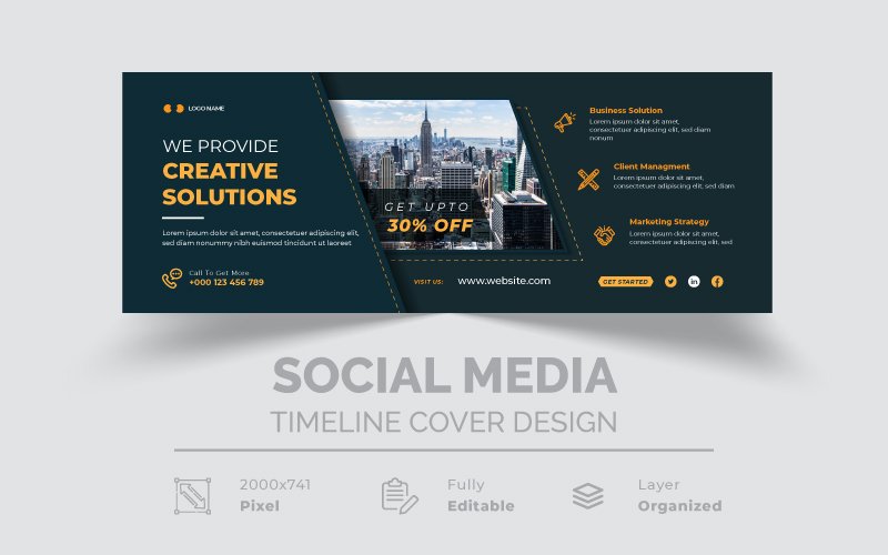Template #273753 Advertising Agency Webdesign Template - Logo template Preview