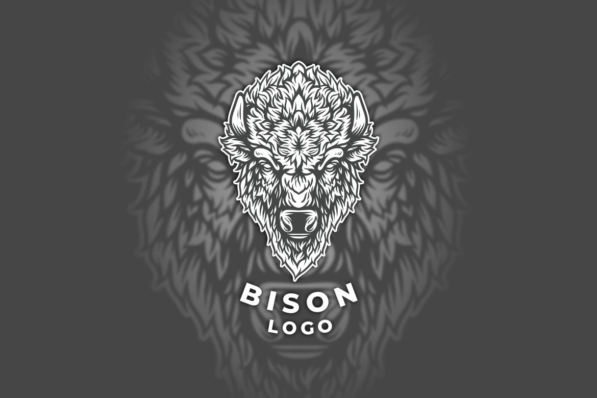 Kit Graphique #273789 Bison Vector Divers Modles Web - Logo template Preview