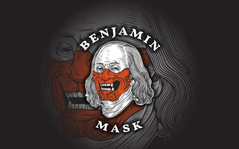 benjamin franklin vector logo Logo Template
