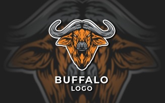 buffalo vector logo template