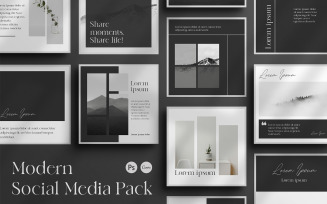 Modern Social Media Pack Design