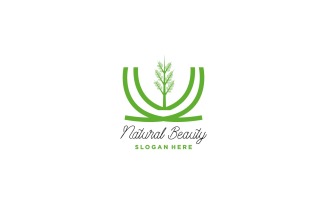 Natural Logo Design Template
