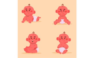 Baby Born Characters Illustration