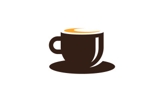 Coffee Shop logo template. Vector illustration. V4
