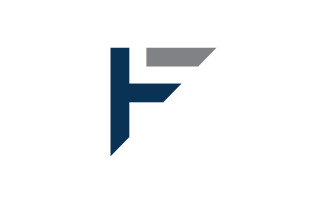 F letter Logo Template. Vector illustration. V9