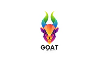 Goat Gradient Colorful Logo 3
