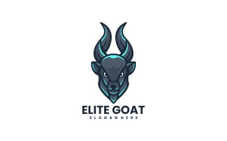 Goat Simple Mascot Logo Vol.3