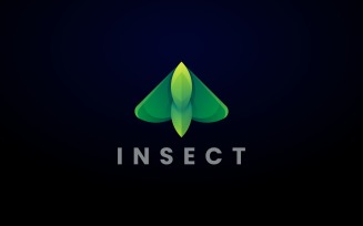 Insect Gradient Logo Style